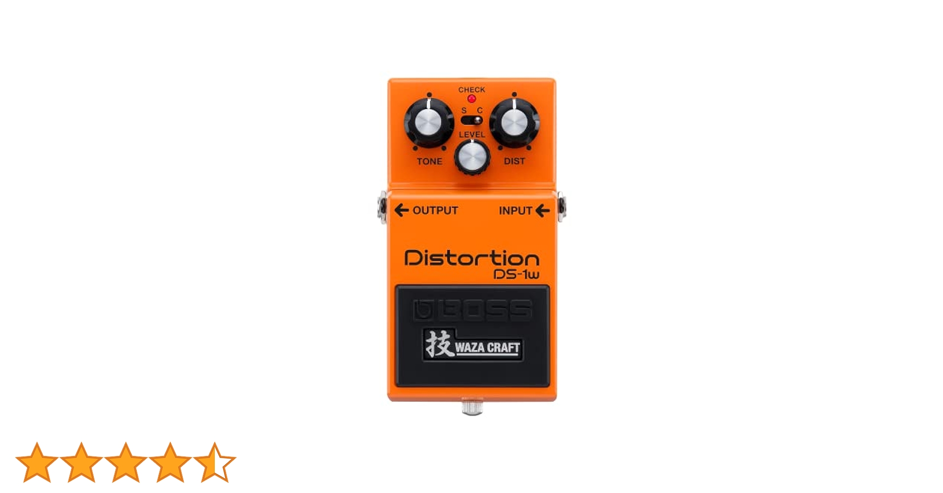BOSS DS-1W 技クラフト ディストーションペダル BOSS DS-1W WAZA CRAFTシリーズ Distortion ディストーション